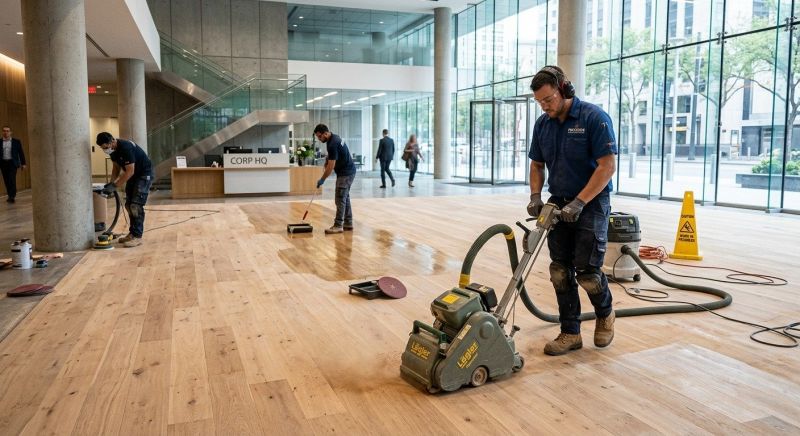 Our team working on Flooring Service projects in Saint Charles, MO