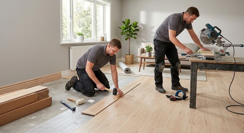 Laminate Floor Installation in O Fallon, MO