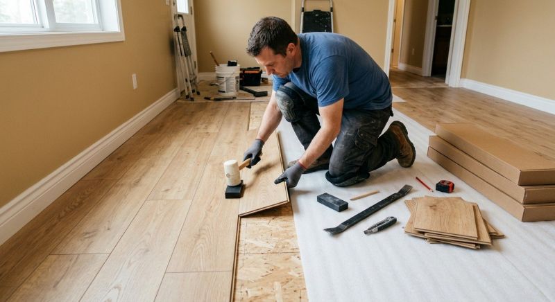 Laminate Floor Installation in Winfield, MO