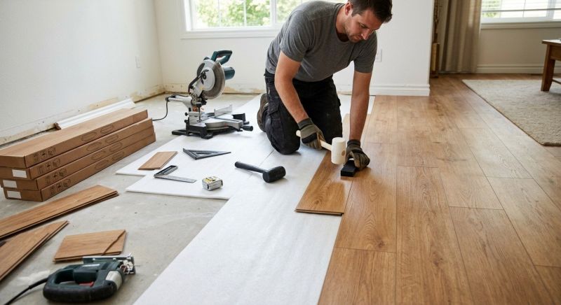 Laminate Floor Replacement in Wentzville, MO