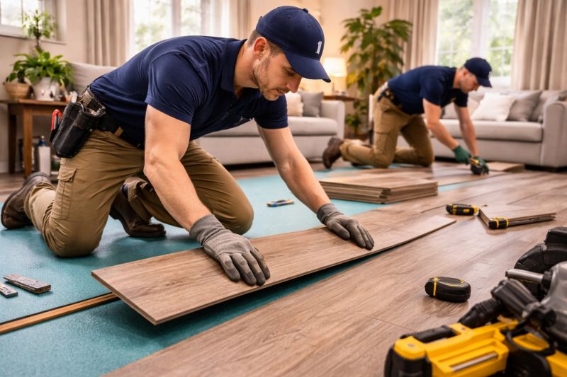 Laminate Floor Replacement in Wentzville, MO
