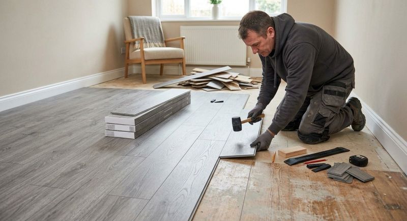 Laminate Floor Replacement in Wood River, IL