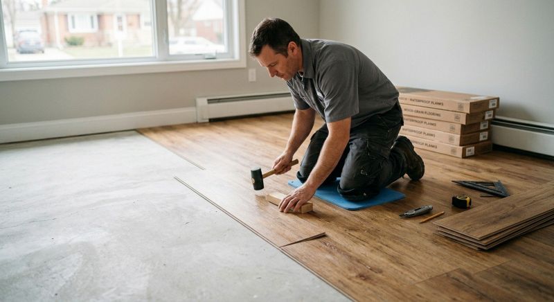 Linoleum Floor Installation in Ballwin, MO