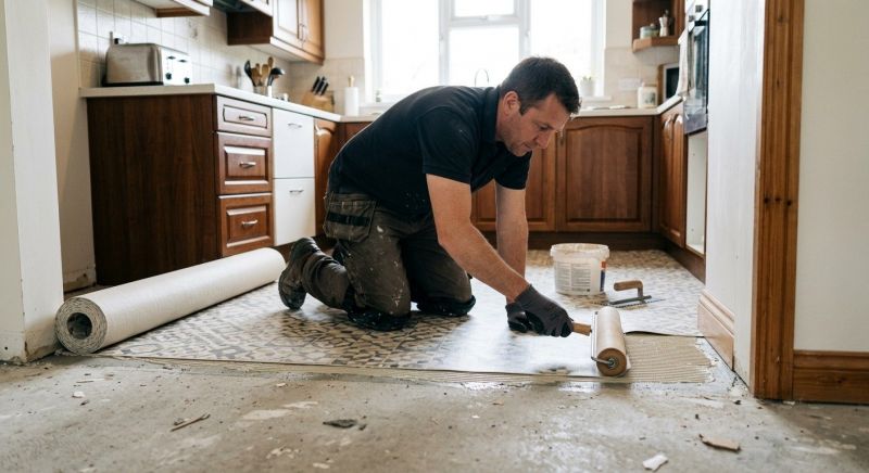 Linoleum Floor Installation in Chesterfield, MO
