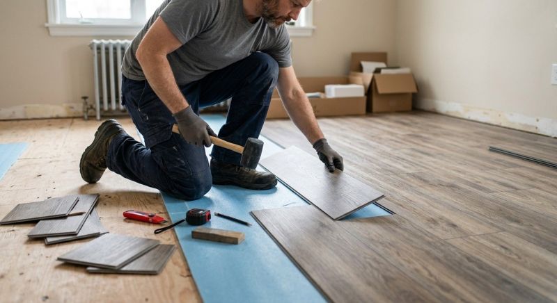 Linoleum Floor Installation in Eureka, MO