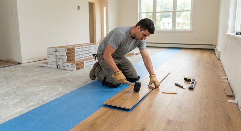 Lvt Flooring Installation in Bethalto, IL