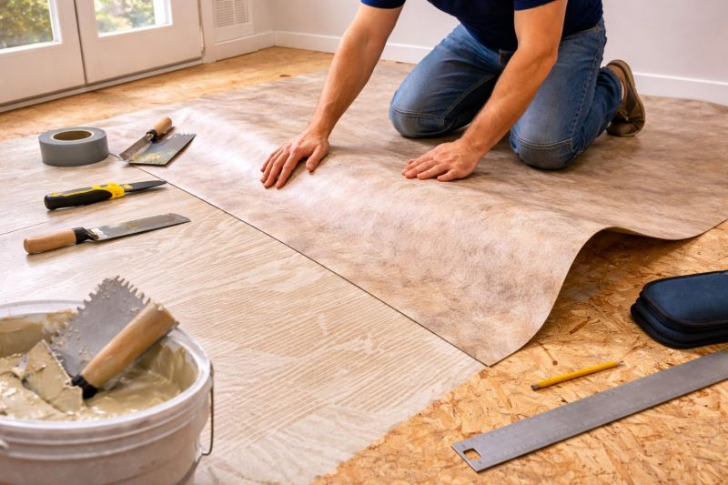 Sheet Flooring Installation in Ballwin, MO