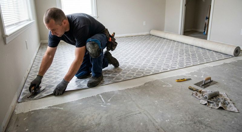 Sheet Flooring Installation in Saint Peters, MO