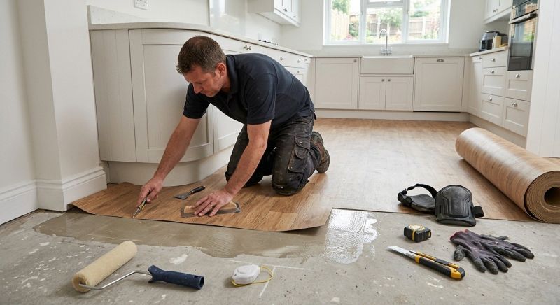 Sheet Linoleum Installation in Granite City, IL