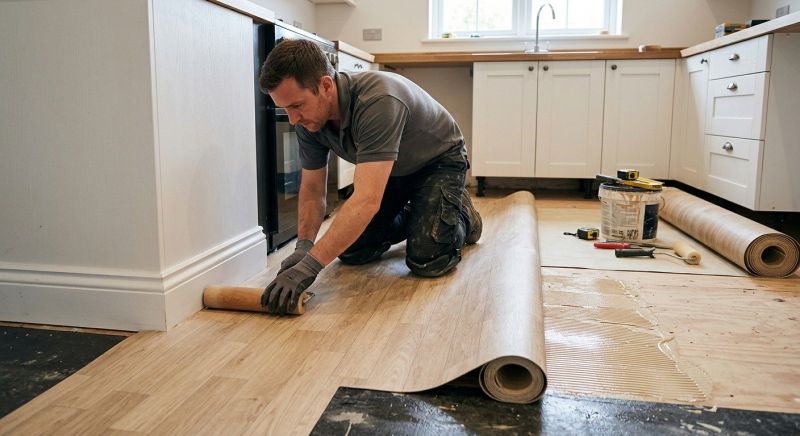 Sheet Linoleum Installation in Valley Park, MO