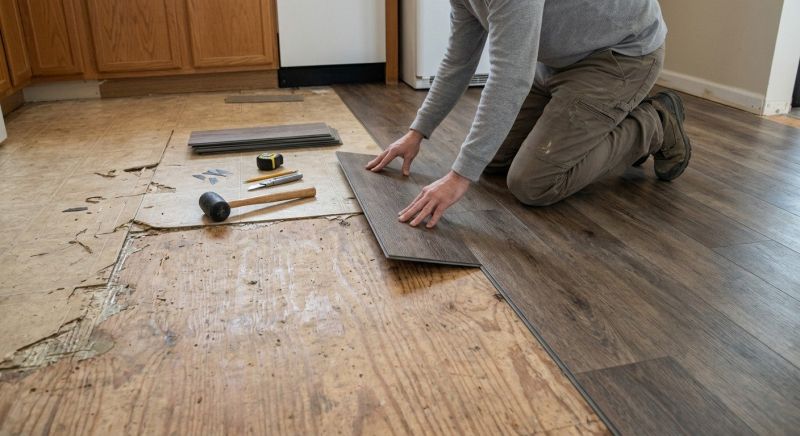 Vinyl Flooring Installation in Grover, MO