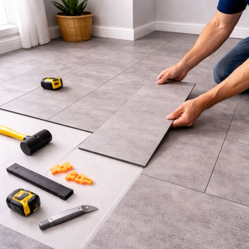 Vinyl Tile Installation in Saint Charles, MO