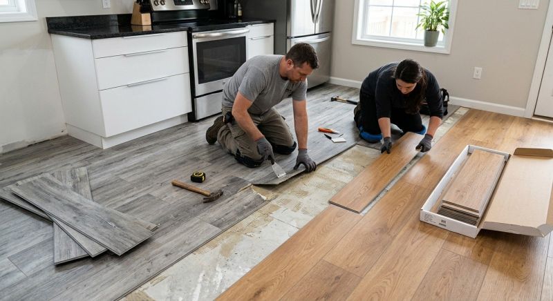 Vinyl Tile Replacement in Saint Charles, MO