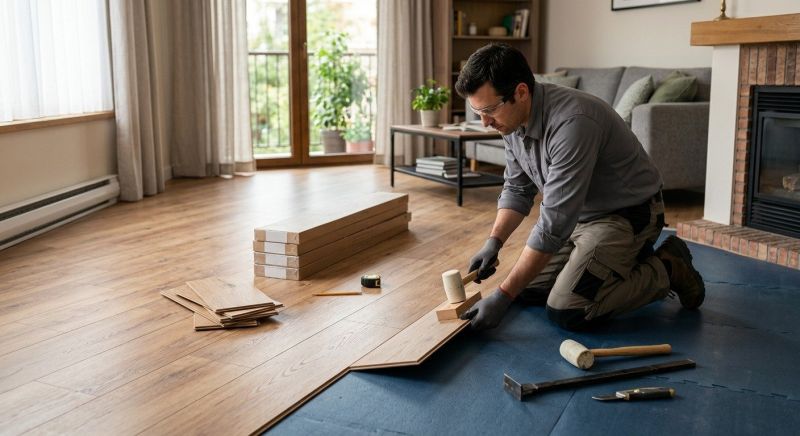Wood Laminate Installation in Saint Charles, MO